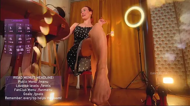 Giantess Eva online show from July 18, 2026, 4:44 pm
