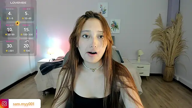 Samara Hilton 2 online show from November 10, 2025, 7:35 pm