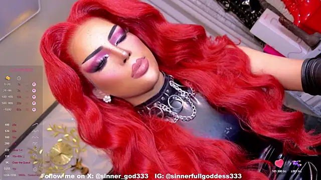 Snapshot of CherryHarper chatting on October 25, 2025, 8:55 am CherryHarper online show from October 25, 2025, 8:55 am