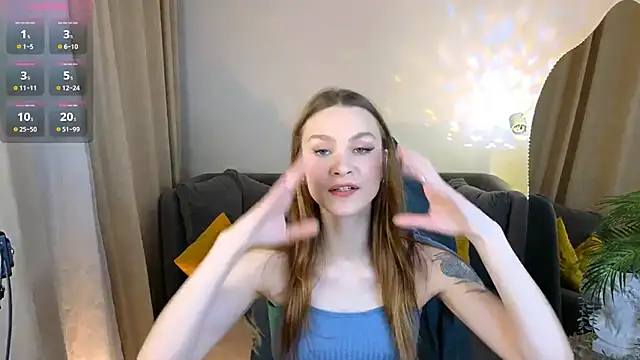 PollyMayer online show from November 10, 2025, 9:47 pm