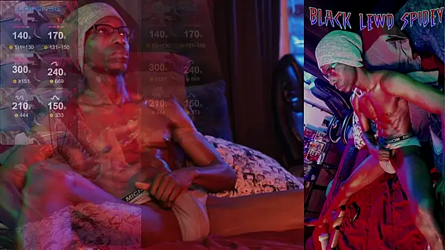 BlackLewdSpidey online show from February 2, 2025, 11:32 pm