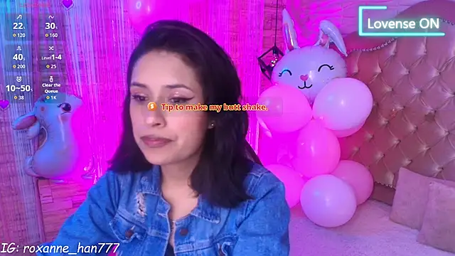 Roxanne Han online show from March 29, 2026, 3:06 am