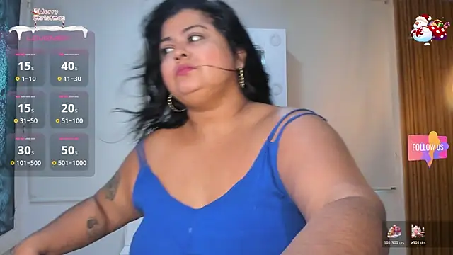 Hanna curvy  online show from December 3, 2025, 11:30 am