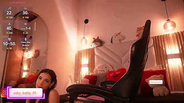 Kat Saky online show from February 21, 2026, 11:50 pm