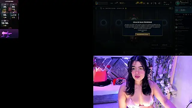 DaphneContry online show from March 1, 2026, 4:03 am