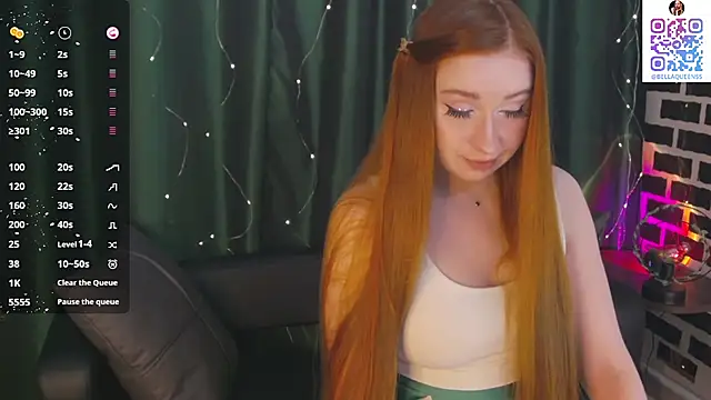 BellaQueennss online show from December 3, 2025, 9:07 am