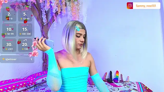 Snapshot of MISS_SAMMYROSE chatting on May 23, 2026, 2:06 am MISS SAMMYROSE online show from May 23, 2026, 2:06 am
