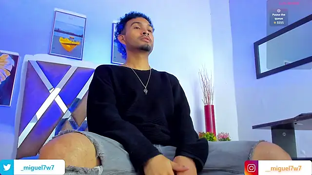   Miguel7w7 online show from December 2, 2025, 4:57 pm