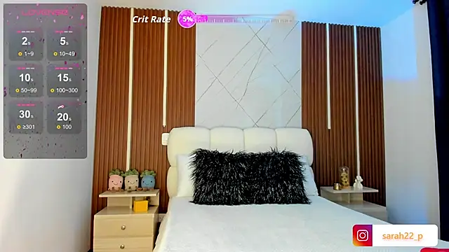 sarah perez7 online show from February 19, 2026, 1:12 am