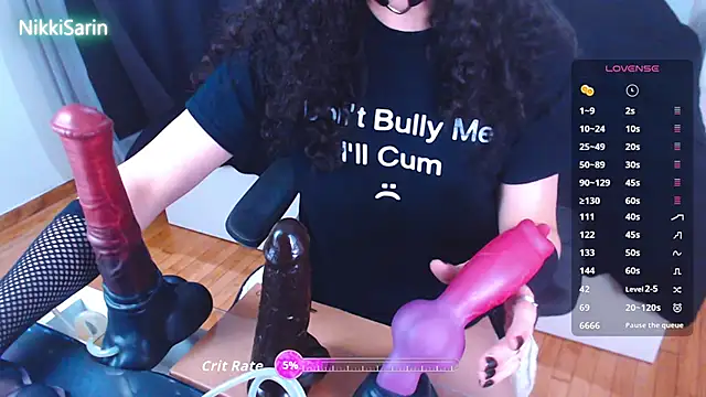 NikkiSarin online show from March 17, 2026, 1:10 am