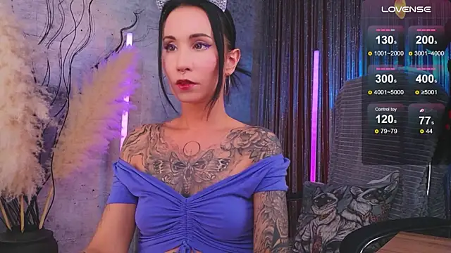 GoddessVespera online show from July 19, 2026, 2:15 am