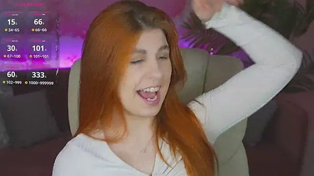 Snapshot of GingerPinky chatting on January 10, 2026, 1:46 pm GingerPinky online show from January 10, 2026, 1:46 pm