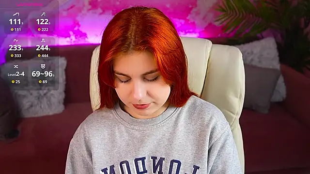 GingerPinky online show from February 4, 2026, 8:20 am