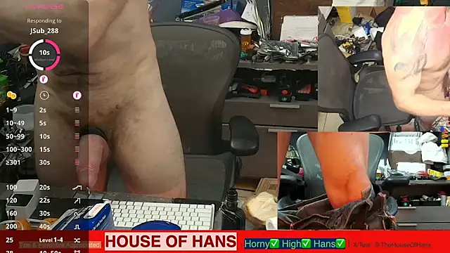 HouseOfHans online show from February 9, 2026, 9:41 pm