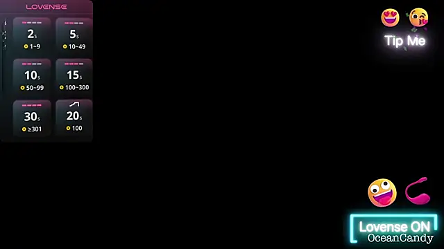 Snapshot of OceanCandy9 chatting on January 9, 2026, 3:59 pm OceanCandy9 online show from January 9, 2026, 3:59 pm