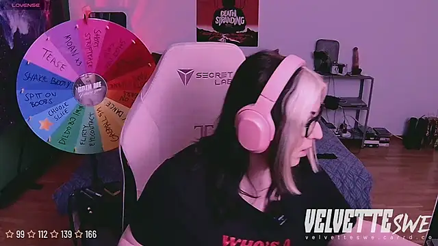VelvetteSWE online show from June 20, 2026, 5:38 pm