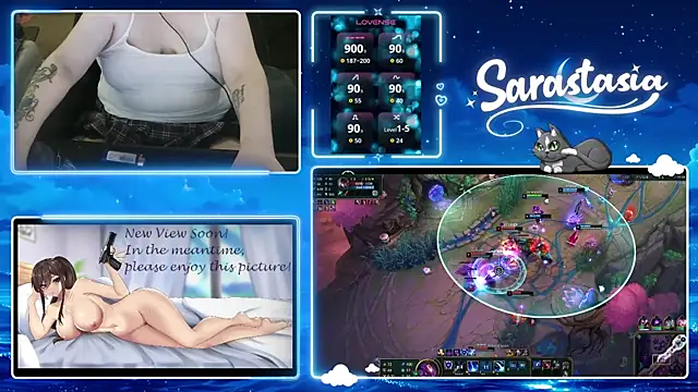 Snapshot of Sarastasia417 chatting on May 11, 2026, 12:55 pm Sarastasia417 online show from May 11, 2026, 12:55 pm
