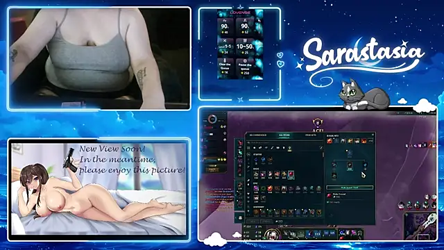 Snapshot of Sarastasia417 chatting on June 1, 2026, 9:11 am Sarastasia417 online show from June 1, 2026, 9:11 am