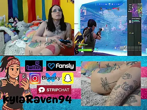 KylaRaven online show from April 19, 2026, 3:28 am