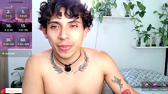 Magnuz Col online show from March 26, 2026, 8:03 pm