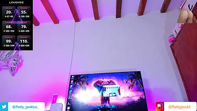 Snapshot of pattyjenkinss chatting on February 26, 2026, 11:48 pm pattyjenkinss online show from February 26, 2026, 11:48 pm