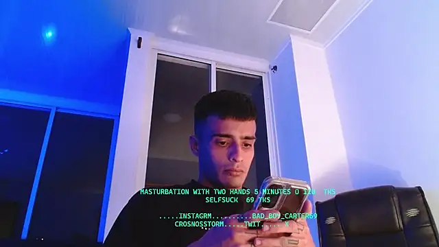 Bad Boy Carter69 online show from April 18, 2026, 7:56 am
