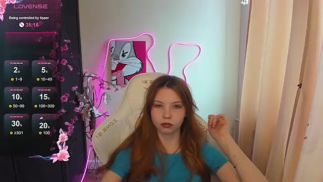 Ember Vexen online show from March 13, 2026, 3:57 am