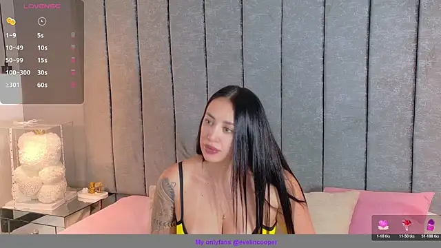  evelin cooper online show from April 21, 2026, 10:01 pm