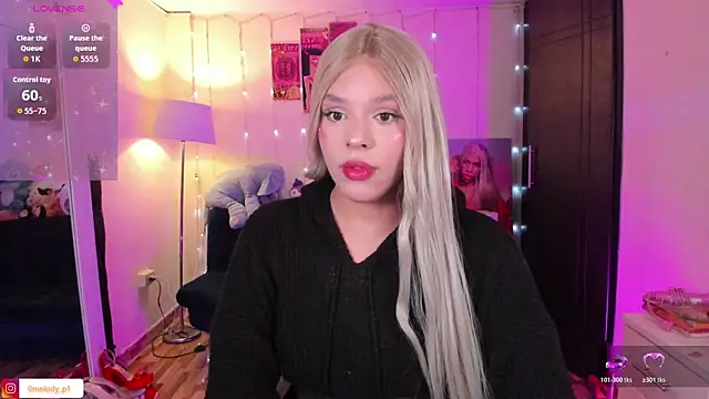 Melody p online show from June 16, 2026, 5:26 pm