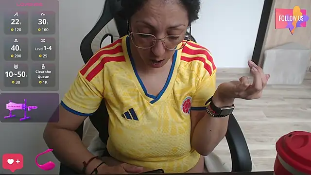 Melissaleehot online show from June 17, 2026, 5:47 pm