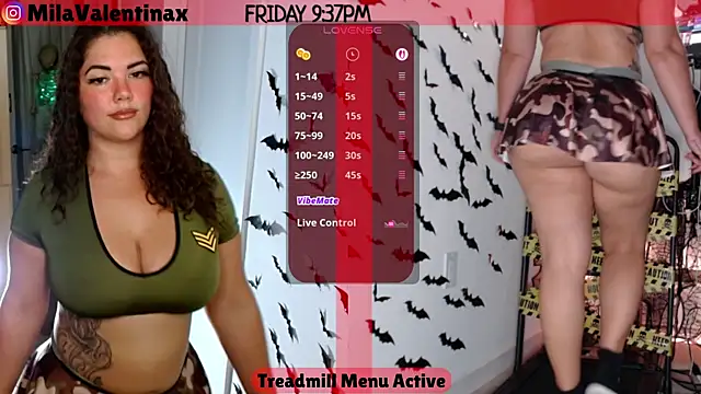 Snapshot of MilaValentina chatting on October 4, 2025, 1:36 am MilaValentina online show from October 4, 2025, 1:36 am