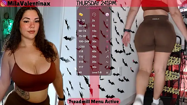 Snapshot of MilaValentina chatting on October 9, 2025, 6:39 pm MilaValentina online show from October 9, 2025, 6:39 pm