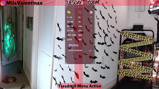 Snapshot of MilaValentina chatting on October 29, 2025, 2:03 am MilaValentina online show from October 29, 2025, 2:03 am