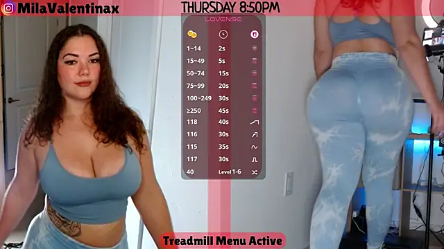 Snapshot of MilaValentina chatting on November 7, 2025, 1:49 am MilaValentina online show from November 7, 2025, 1:49 am