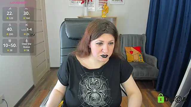 Black Black Rose online show from June 12, 2026, 8:19 pm
