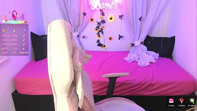 sweetbambi23 online show from June 6, 2026, 1:54 am