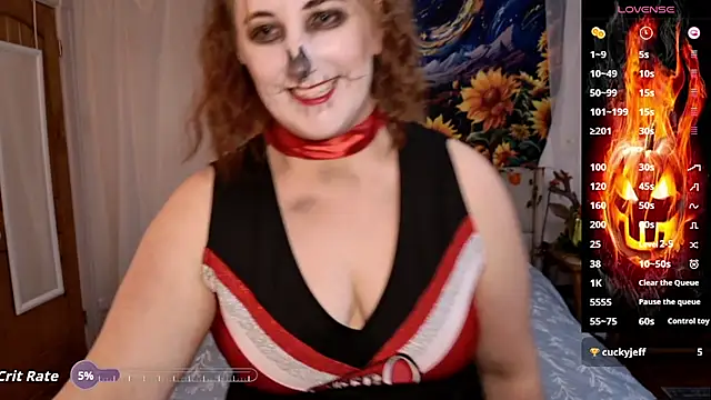 WickedAphrodite online show from October 12, 2025, 11:37 pm