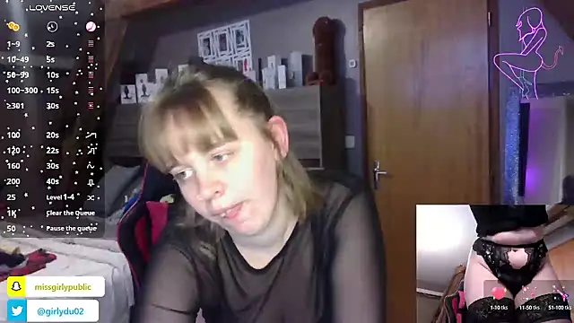 Snapshot of MissGirly chatting on February 22, 2025, 7:36 pm MissGirly online show from February 22, 2025, 7:36 pm