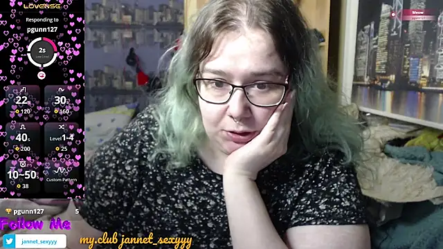 JannetPie online show from February 14, 2026, 3:53 pm