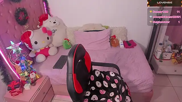 Snapshot of LillyCandy chatting on December 10, 2024, 11:51 pm LillyCandy online show from December 10, 2024, 11:51 pm