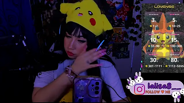 lalisa8 online show from March 18, 2025, 8:03 am