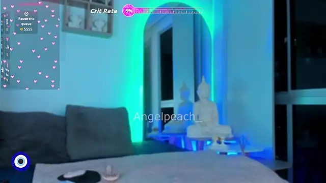 Angel Peach online show from February 19, 2026, 1:23 am