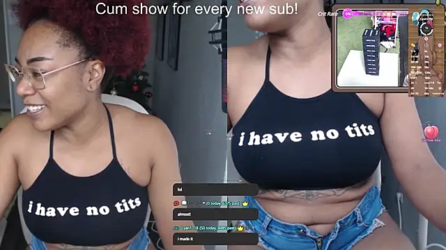 Snapshot of Cheybaaee chatting on January 4, 2025, 8:16 pm Cheybaaee online show from January 4, 2025, 8:16 pm