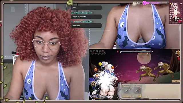 Snapshot of Cheybaaee chatting on March 2, 2025, 9:43 pm Cheybaaee online show from March 2, 2025, 9:43 pm