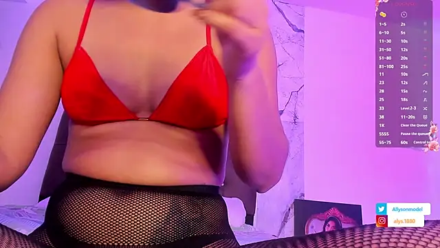 alysson 18 online show from January 10, 2026, 1:13 pm