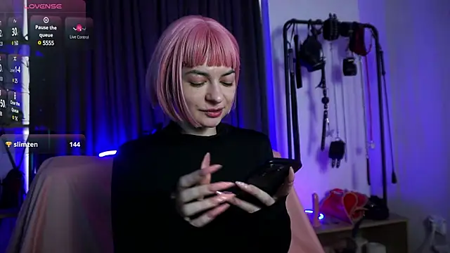 Snapshot of CyberXGoddess chatting on February 13, 2025, 5:16 am CyberXGoddess online show from February 13, 2025, 5:16 am