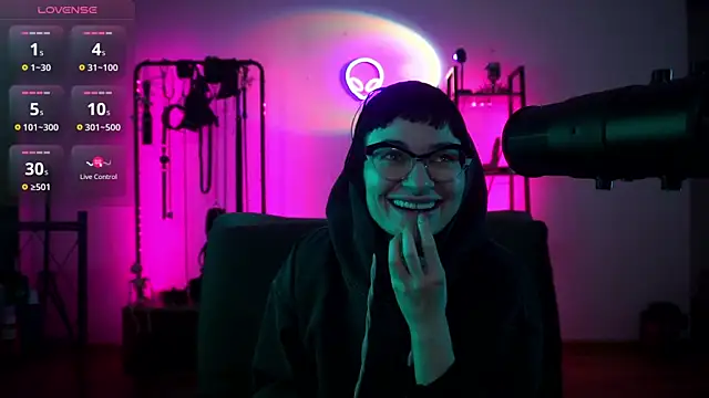 CyberXGoddess online show from December 5, 2025, 12:08 am