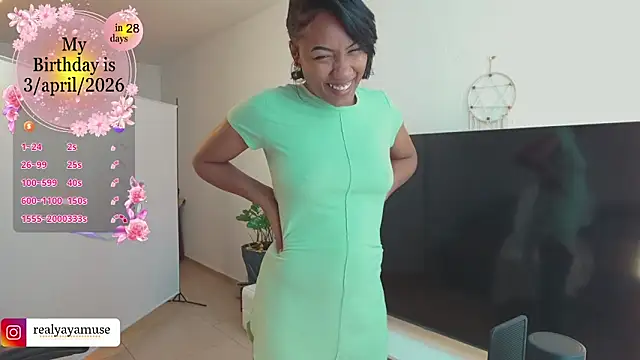 Therainqueen online show from March 7, 2026, 10:23 am