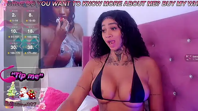 Snapshot of GinnaBolton chatting on December 7, 2024, 3:52 pm GinnaBolton online show from December 7, 2024, 3:52 pm