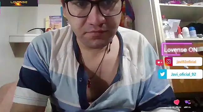 Javi 92 online show from February 10, 2025, 9:25 pm